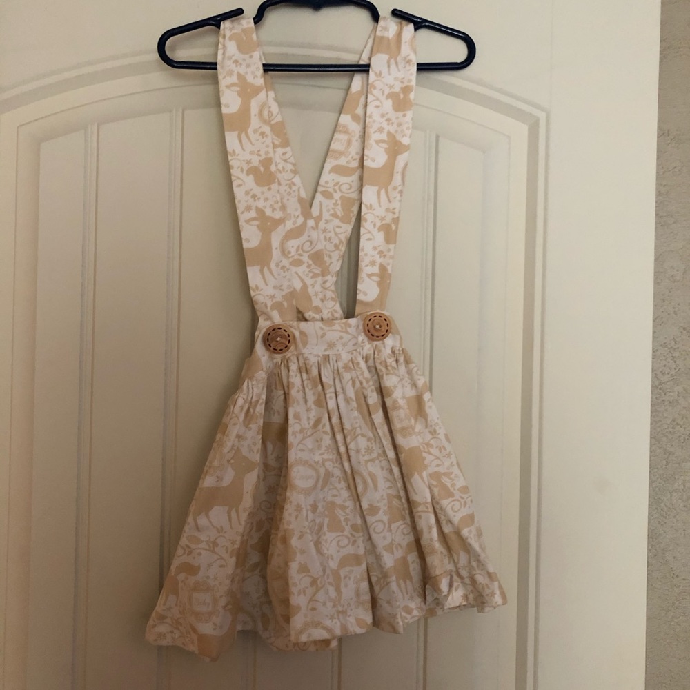 Adorable Custom Made Boho Overall Skirt